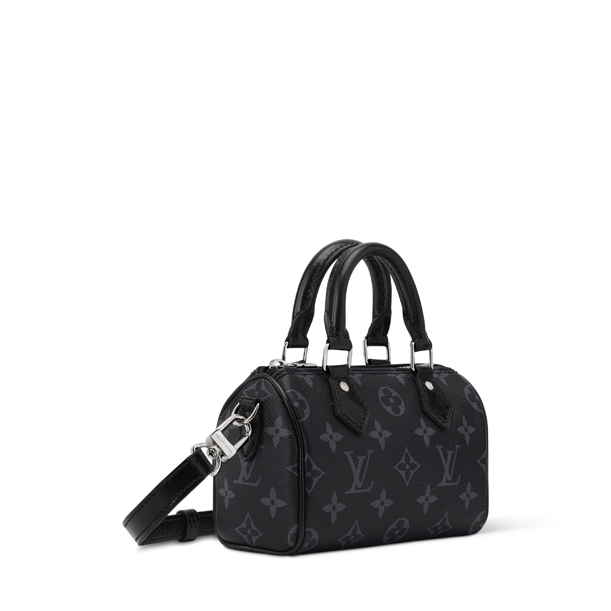希少✨ LOUIS VUITTON ルイヴィトン LVスマッシュ ロゴブラック Nano Speedy Monogram Eclipse - Wallets and Small Leather Goods